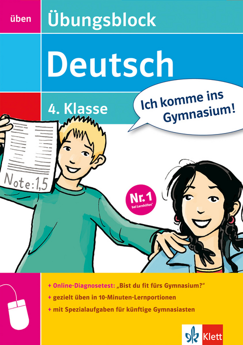 &Uuml;bungsblock Deutsch 4. Klasse