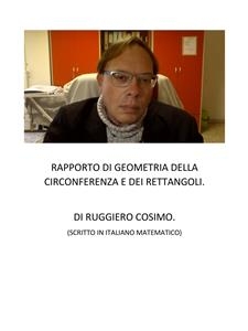 Rapporto di geometria della circonferenza e dei rettangoli