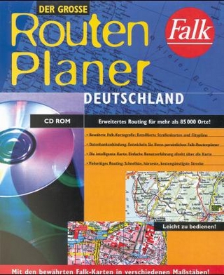 Der große Routenplaner Deutschland, 1 CD-ROM