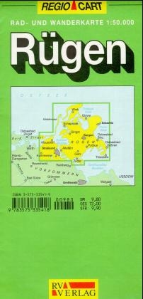 R&uuml;gen, Radwanderkarte