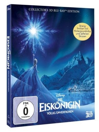 Die Eiskönigin - Völlig unverfroren 3D, 1 Blu-ray