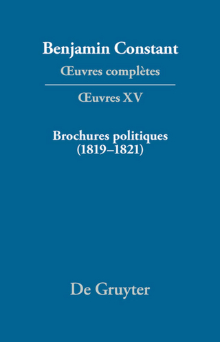 Brochures politiques (1819–1821)