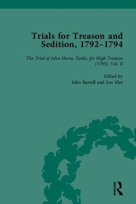 Trials for Treason and Sedition, 1792-1794, Part II - John Barrell