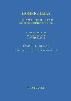 Homerus: Homers Ilias. Vierzehnter Gesang / Text und &Uuml;bersetzung - 