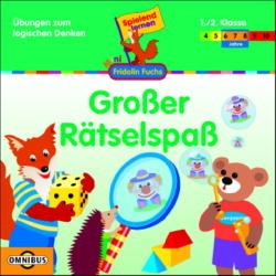 Großer Rätselspaß - Übungen zum logischen Denken für die 1. und 2. Klasse