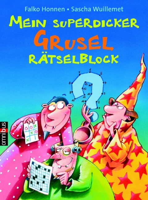 Mein superdicker Grusel-R&auml;tselblock - Falko Honnen, Sascha Wuillemet