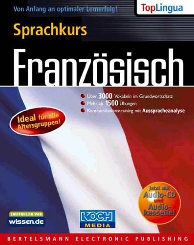 Sprachkurs Franz&ouml;sisch, 1 CD-ROM m. Audio-CD u. Cassette