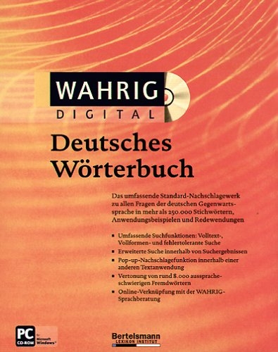 Wahrig digital Deutsches W&ouml;rterbuch