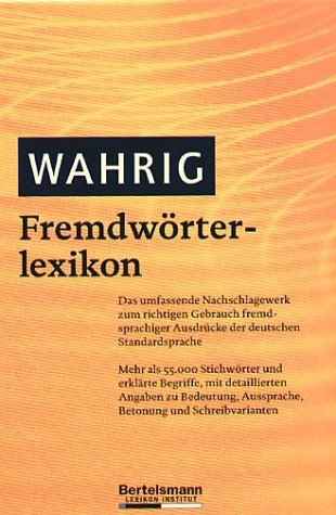 Wahrig Fremdw&ouml;rterlexikon