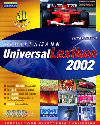 Bertelsmann UniversalLexikon 2002, 4 CD-ROMs
