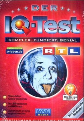 Der IQ-Test, 1 CD-ROM