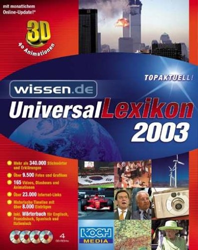 UniversalLexikon 2003, 4 CD-ROMs