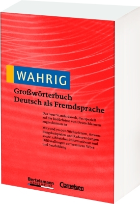 WAHRIG Gro&szlig;w&ouml;rterbuch Deutsch als Fremdsprache