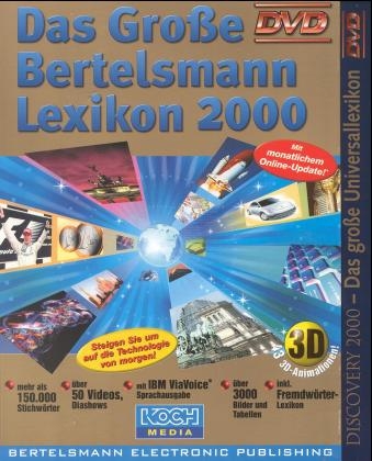 (Bertelsmann) Das Gro&szlig;e Bertelsmann Lexikon 2000, 1 DVD-ROM