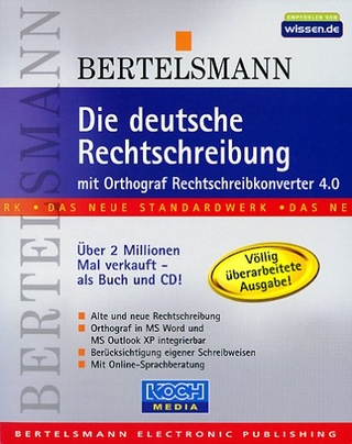 (Bertelsmann) Die deutsche Rechtschreibung mit Orthograf Rechtschreibkonverter 4.0, 1 CD-ROM