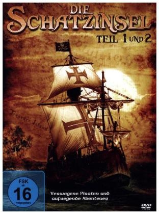 Die Schatzinsel - Teil 1 + 2, 1 DVD