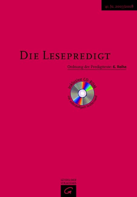 Die Lesepredigt. Eine Handreichung. Loseblattausgabe. (Ed. Chr. Kaiser) / Perikopenreihe VI - 