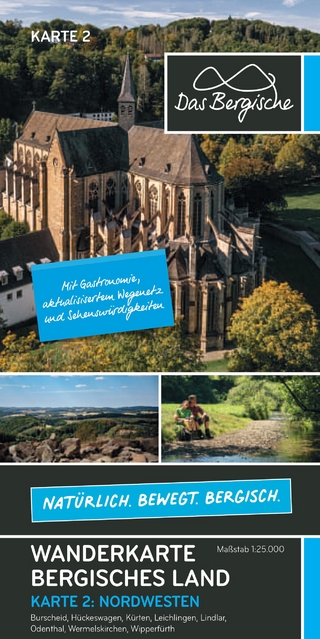 Bergisches Land (Nordwesten) Wanderkarte 2