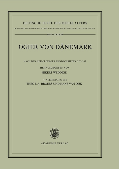 Ogier von D&auml;nemark - 