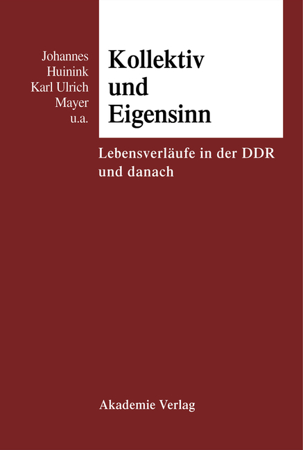 Kollektiv und Eigensinn - 