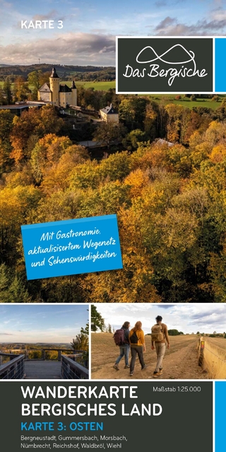 Bergisches Land (Osten) Wanderkarte 3