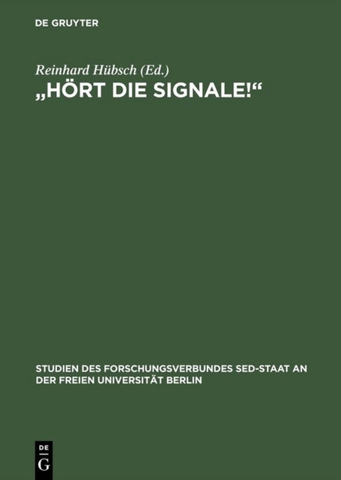 "H&ouml;rt die Signale!" - 