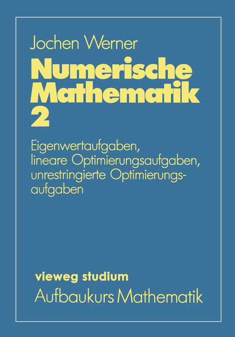 Numerische Mathematik - Jochen Werner