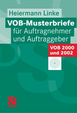 VOB Musterbriefe - Wolfgang Heiermann, Liane Linke
