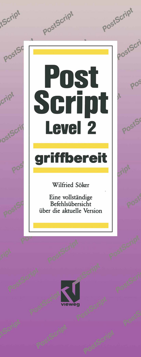 PostScript Level 2 griffbereit
