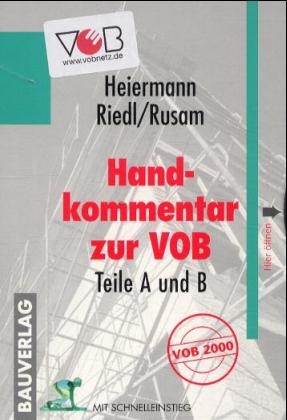 Handkommentar zu VOB