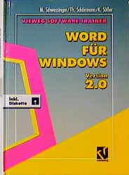 Vieweg Software-Trainer Word für Windows 2.0