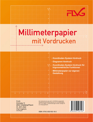 Millimeterpapier mit vorgedruckten KO-Systemen