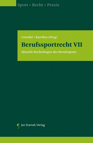 Berufssportrecht VII