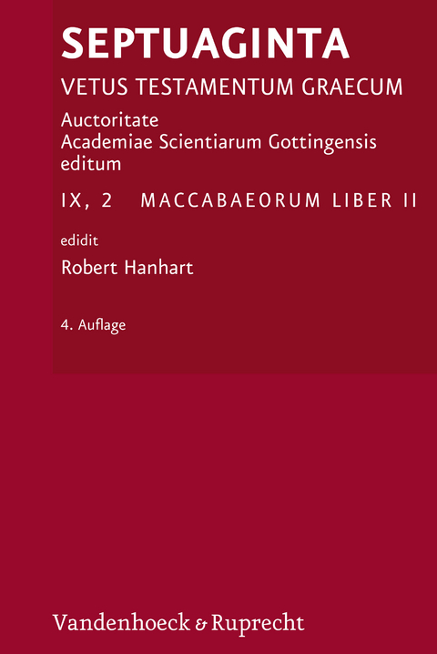 Septuaginta. Band 9,2 - 