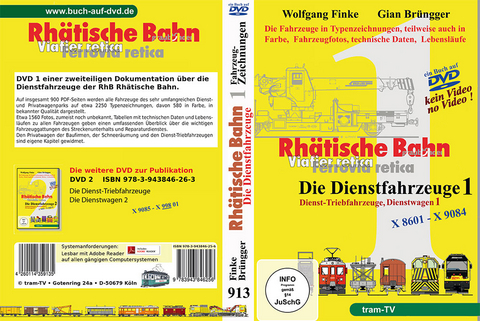 Rh&auml;tische Bahn - Die Dienstfahrzeuge Teil 1 - Wolfgang Finke