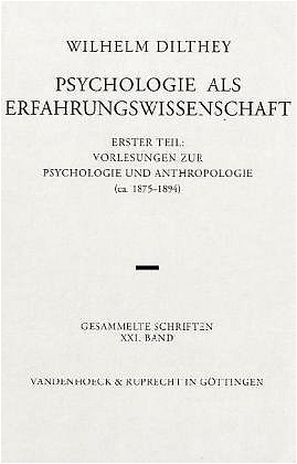 Psychologie als Erfahrungswissenschaft