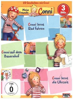Meine Freundin CONNI. Folge.1-3, 3 DVDs
