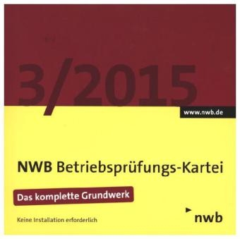 NWB Betriebspr&uuml;fungs-Kartei CD