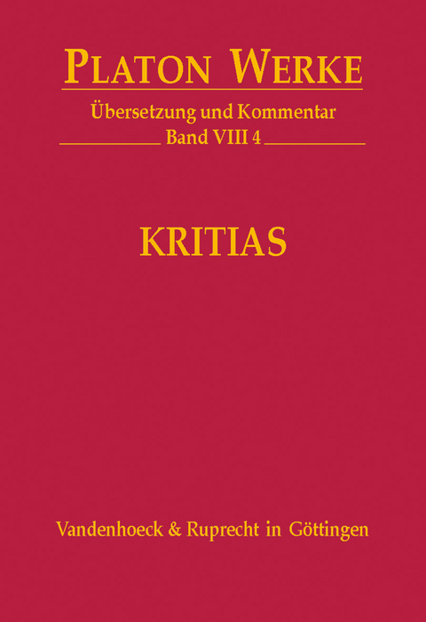 Kritias -  Platon