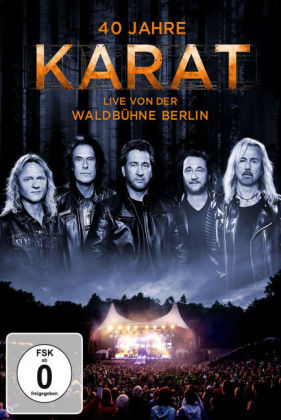 40 Jahre Live von der Waldb&uuml;hne Berlin, 1 DVD -  Karat