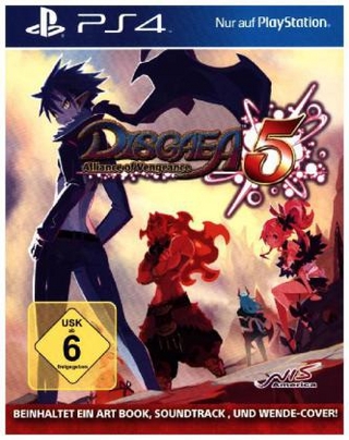 Disgaea 5: Alliance of Vengeance, 1 PS4-Blu-ray Disc