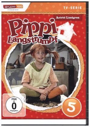 Pippi Langstrumpf TV-Serie. Tl.5, 1 DVD - Astrid Lindgren