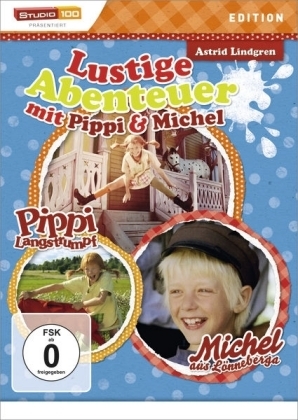 Lustige Abenteuer mit Pippi & Michel, 1 DVD