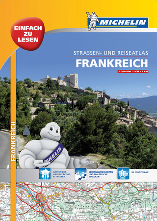 Michelin Straßen- und Reiseatlas Frankreich mit Spiralbindung