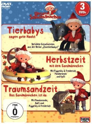 Unser Sandm&auml;nnchen. Folgen.4, 5, 7, 3 DVDs