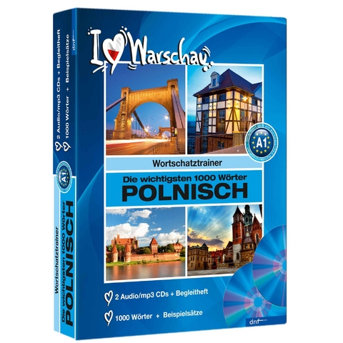 Audiotrainer Die wichtigsten 1000 W&ouml;rter Polnisch A1