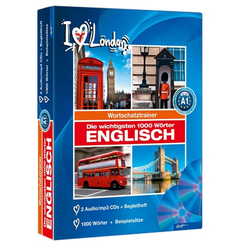 Audiotrainer Die wichtigsten 1000 Wörter Englisch A1