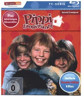 Pippi Langstrumpf TV-Serie, 6 Blu-rays
