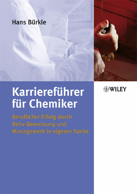 Karrieref&uuml;hrer f&uuml;r Chemiker - Hans B&uuml;rkle