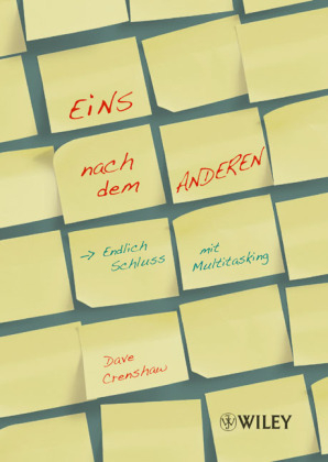 Eins nach dem anderen - Dave Crenshaw